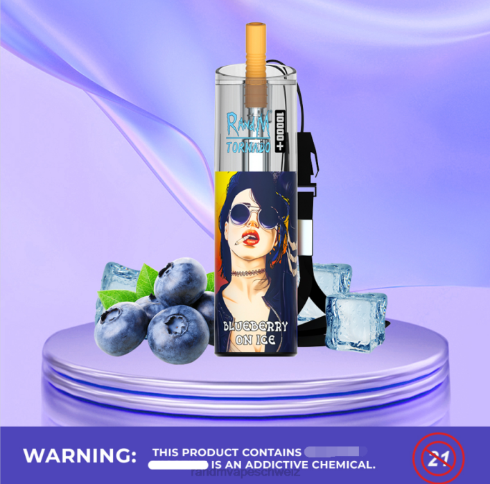 RandM Vape Rabattcode | RandM Tornado 00P285 10000 plus Airflow-Control-Vape-Gerät 1 Stk Pfirsich-Mango